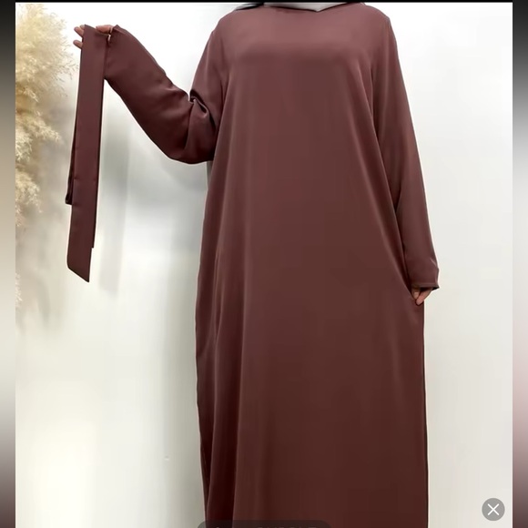 Modest abaya long sleeves dress size large - Picture 7 of 10